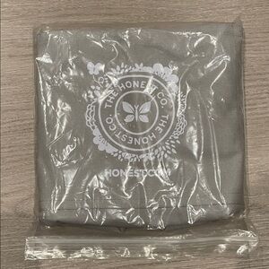 The Honest Co. Reusable Gray Tote Pouch - Light Gray